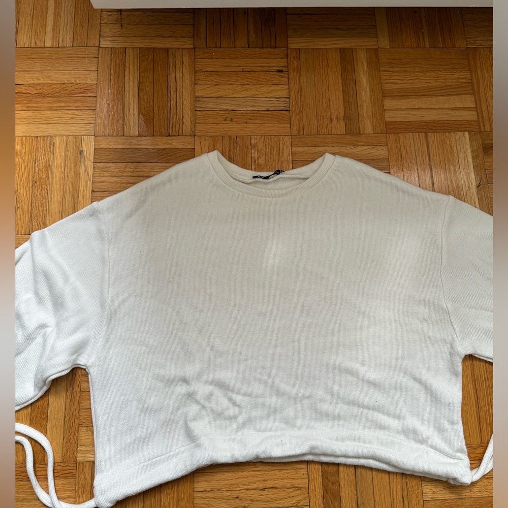 ZARA White Sweater